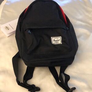 Herschel Supply Co Classic Mini Backpack Color Black Recycled Nylon NWT